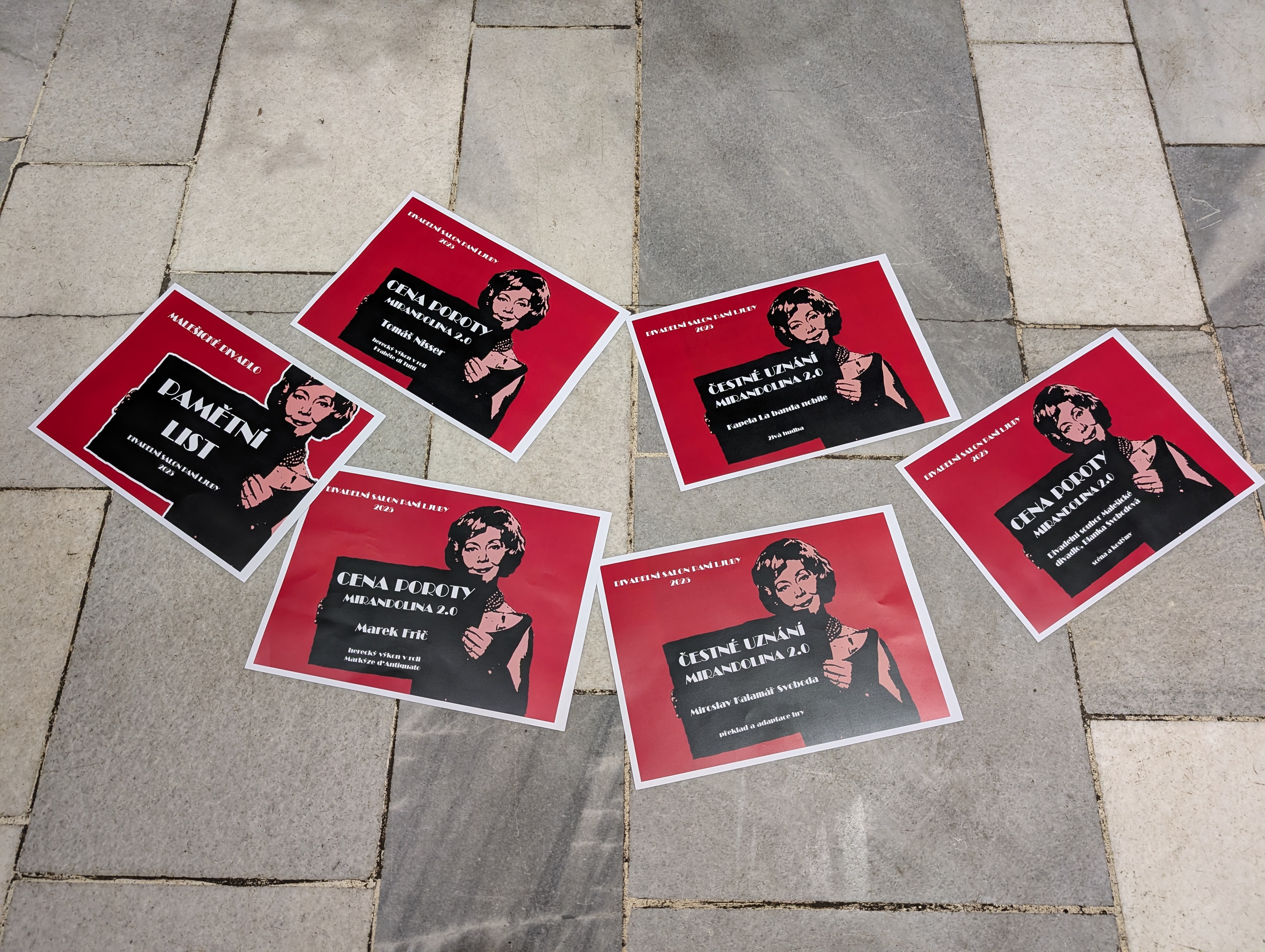 Ocenění z Divadelního salonu paní Ljuby 2025